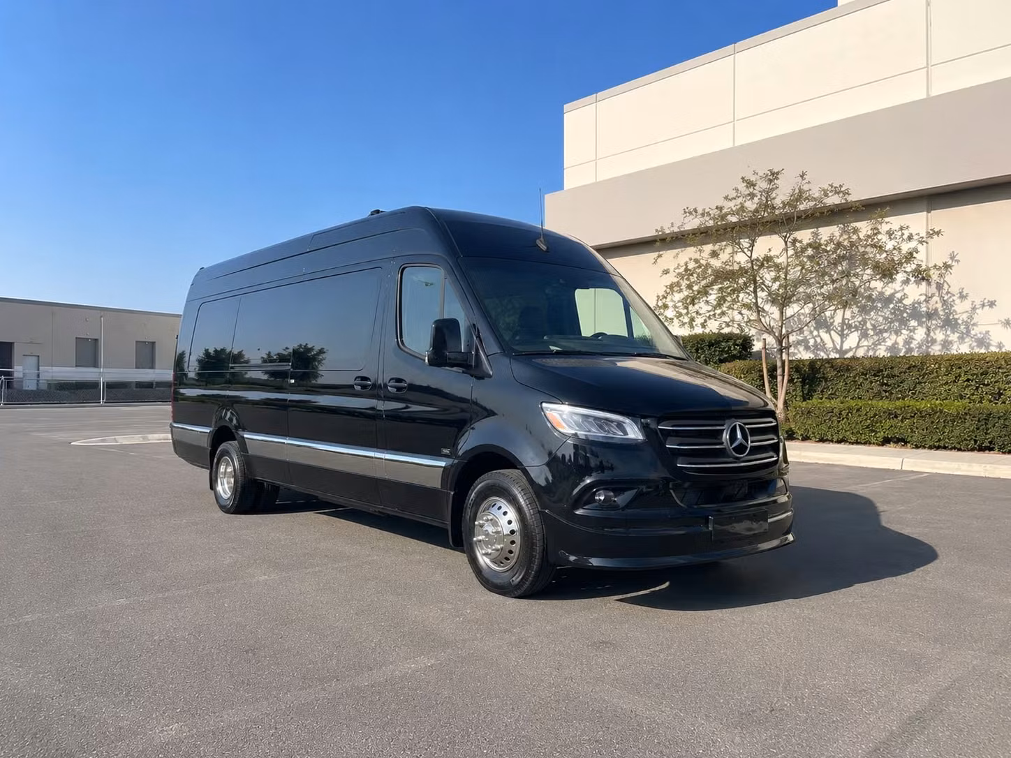 sprinter van with driver